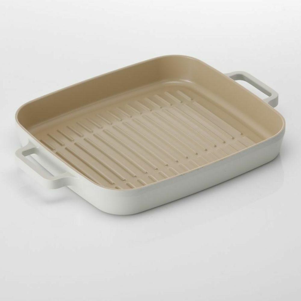 Frigideira Grill 28cm/1,6l Indução Neoflam Pérola, Com Alumínio Injetado Com Revestimento Cerâmico - 3