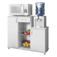 Balcão Fruteira 103cm 2p 1g Notável Diva New Branco - 4