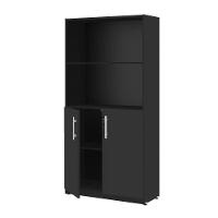 Armario Com 2 Portas Niver Preto Onix - 1