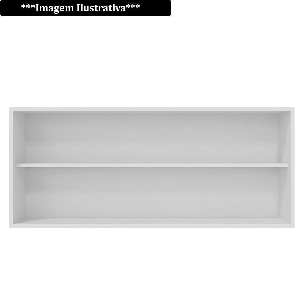 Armário Aéreo De Cozinha 3 Portas 120Cm Andréia Branco - Ajl Móveis - 3