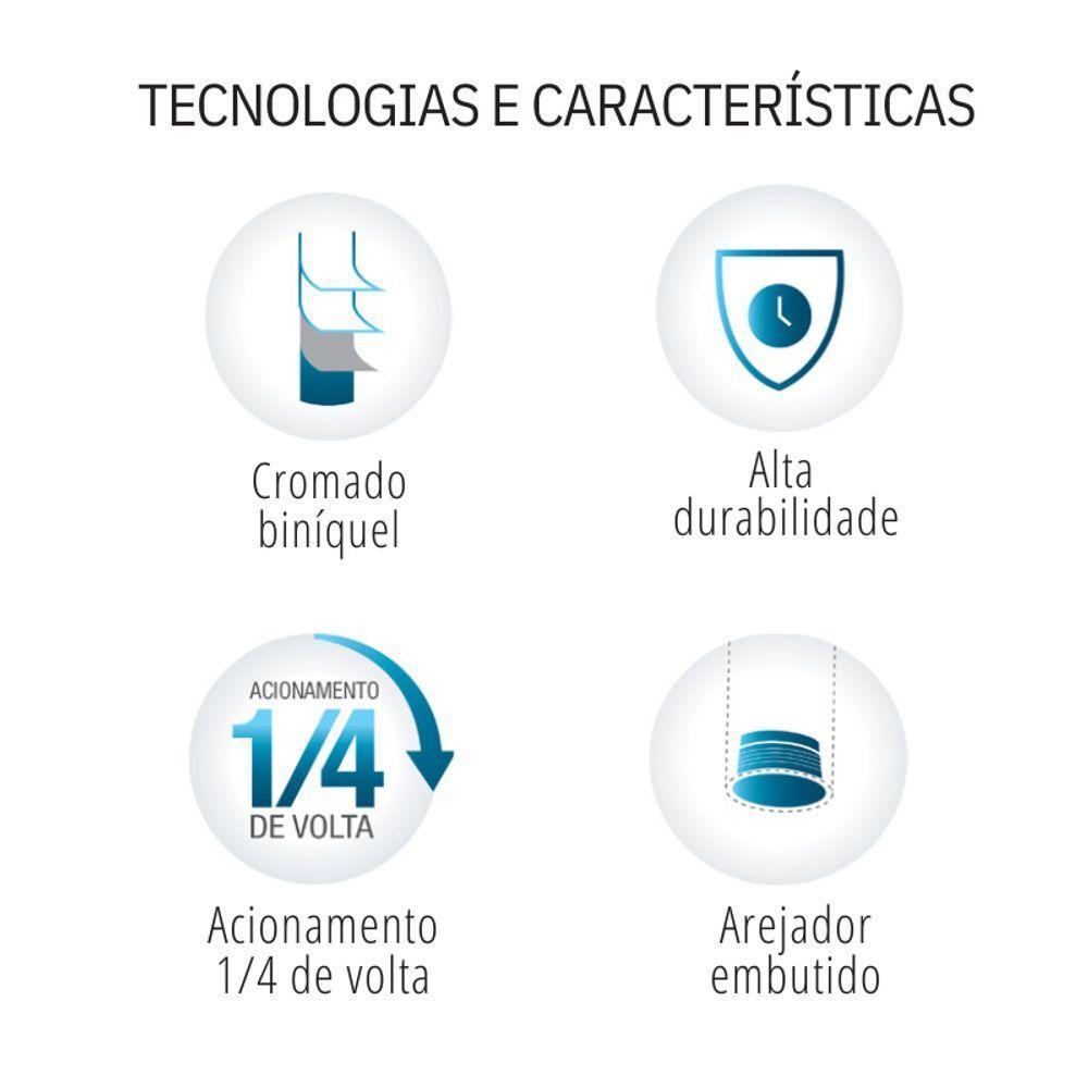 Torneira Para Banheiro Next De Bancada - Docol - 4