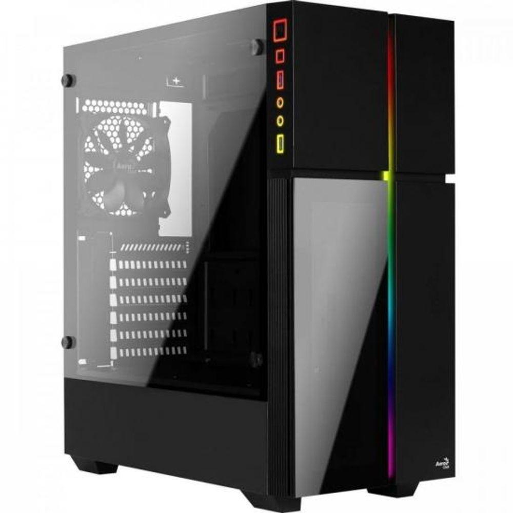 Gabinete Gamer Mid Towe Playa Rgb Vidro Temperado Aerocool - 5
