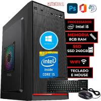 Cpu Pc Intel Core I5 3470 + Placa H61 1155 + 8 Gb + Ssd 240 Bivolt - 2