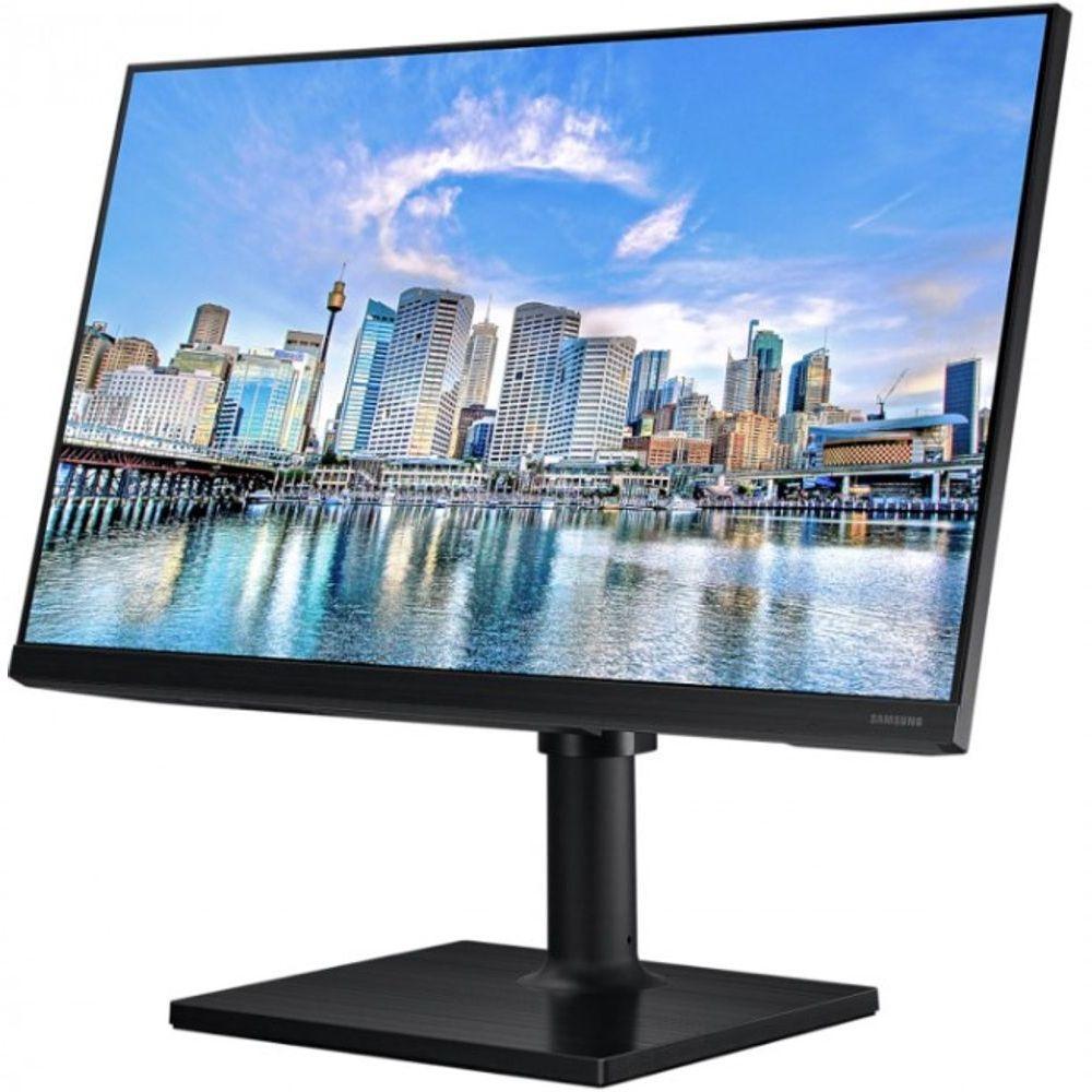 Monitor Samsung 24" Led/Ips Fhd Hdmi Usb Display Port Freesync C/Ajuste De Altura E Rotacao-Lf24T450 - 3