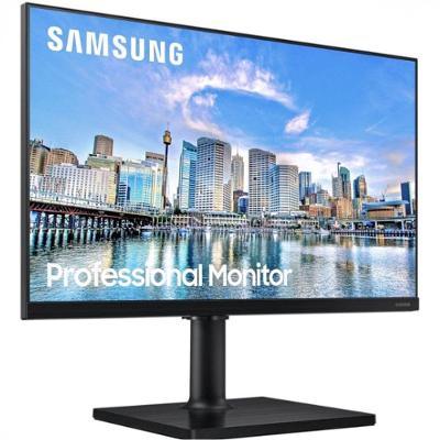Monitor Samsung 24" Led/Ips Fhd Hdmi Usb Display Port Freesync C/Ajuste De Altura E Rotacao-Lf24T450