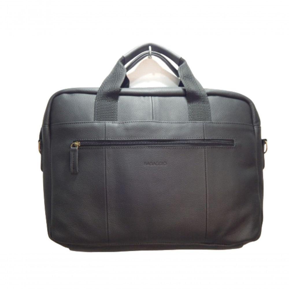 Pasta Executiva Masculina De Couro Zup Cor Preto - 5