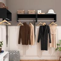 Kit 2 Nichos Cabideiros Suspensos Berlim Preto - 4