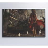 Quadro Jogo Battlefield 60x40 Cm Tecido Canvas - 3