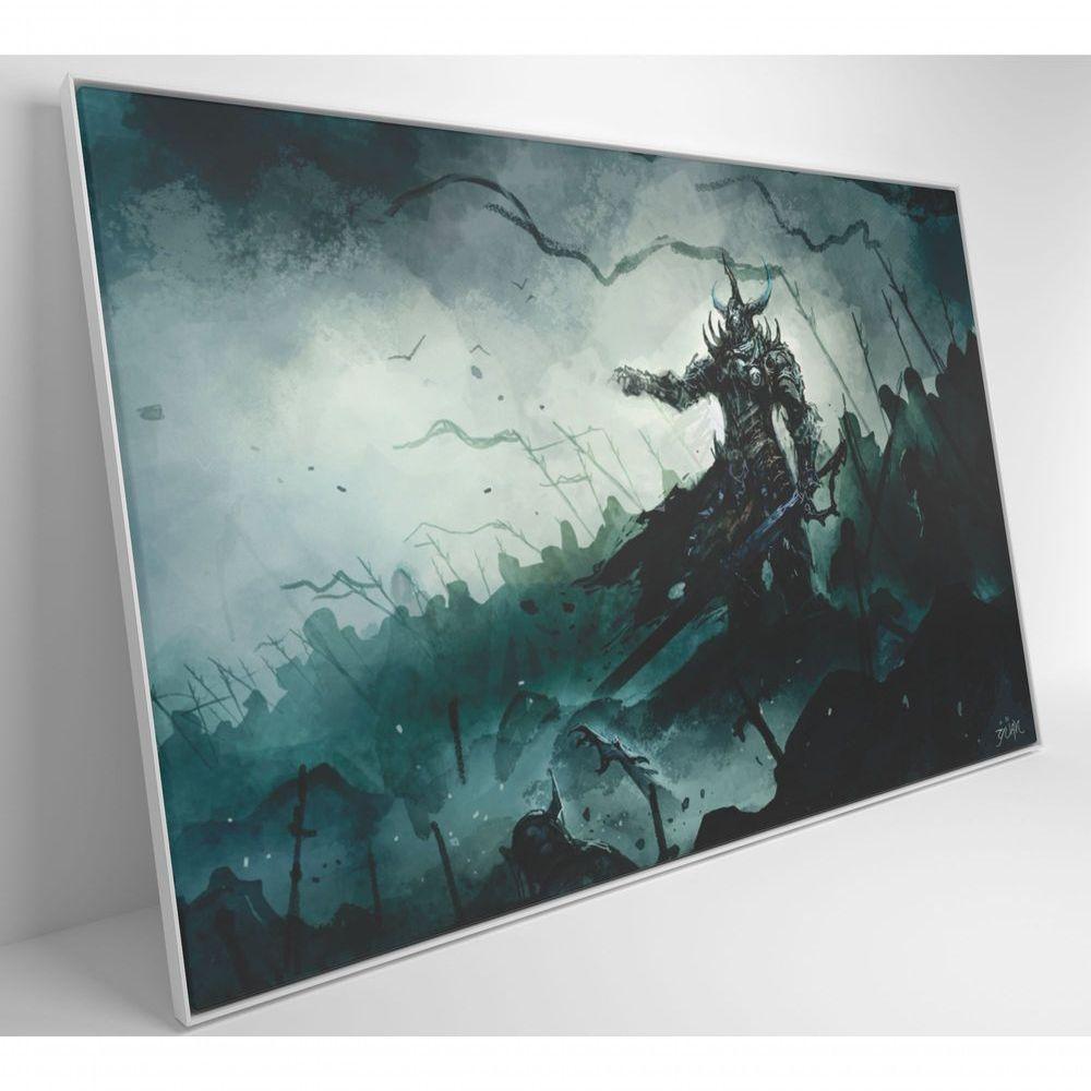 Quadro Jogo Warcraft 120x80 Cm Tecido Canvas - 7