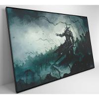 Quadro Jogo Warcraft 120x80 Cm Tecido Canvas