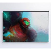 Quadro Jogo Super Metroid 90x60 Cm Tecido Canvas - 2