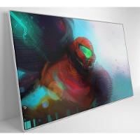 Quadro Jogo Super Metroid 90x60 Cm Tecido Canvas - 7