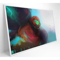 Quadro Jogo Super Metroid 90x60 Cm Tecido Canvas - 8