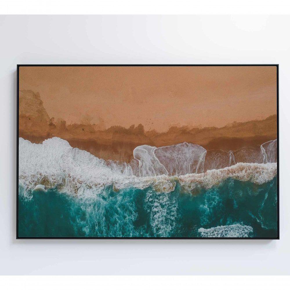 Quadro Praia 3 90x60 Cm Tecido Canvas - 2
