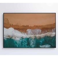 Quadro Praia 3 90x60 Cm Tecido Canvas - 2
