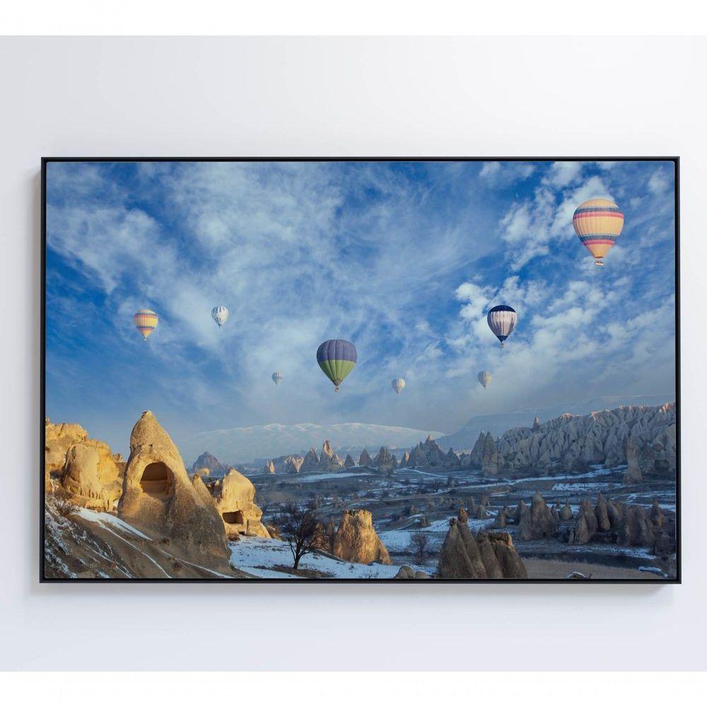 Quadro Balões 120x80 Cm Vidro Impresso - 3