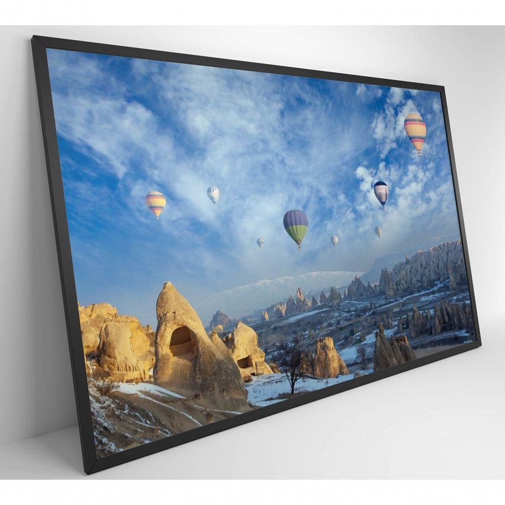 Quadro Balões 120x80 Cm Vidro Impresso - 5