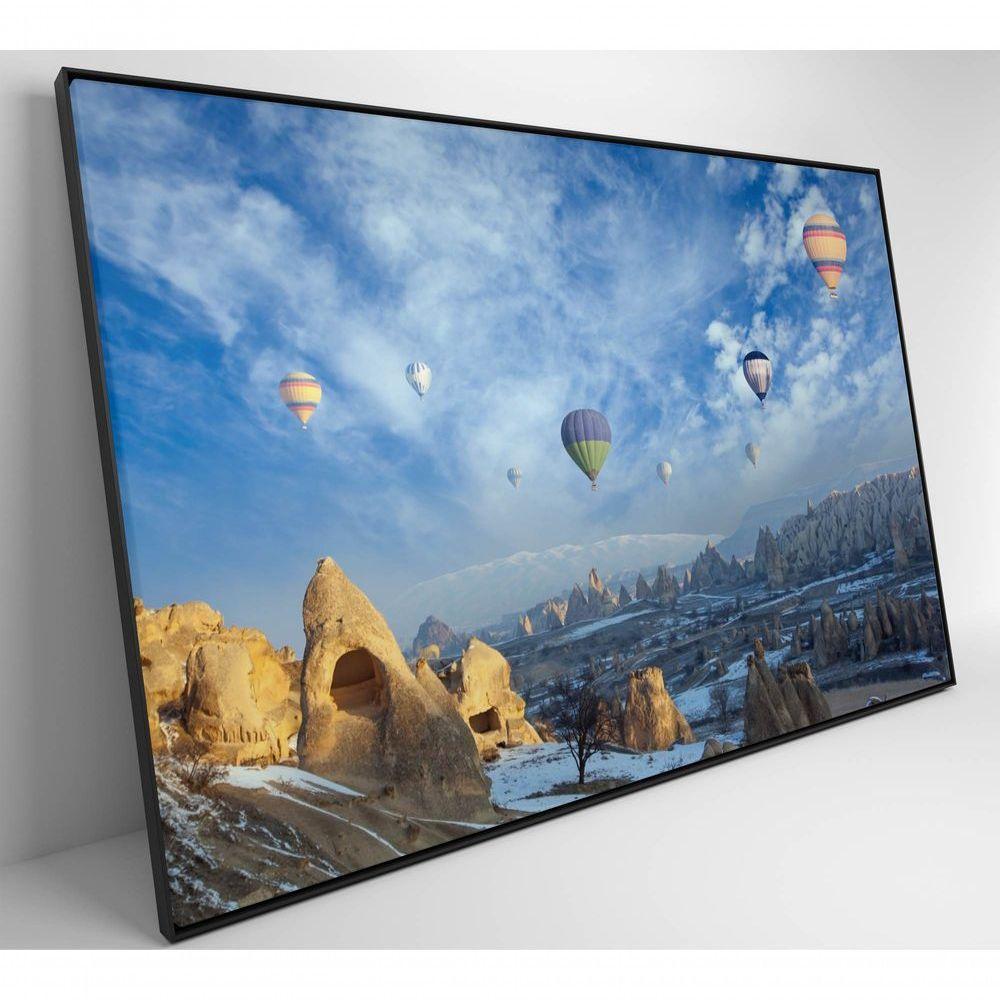 Quadro Balões 120x80 Cm Vidro Impresso - 6