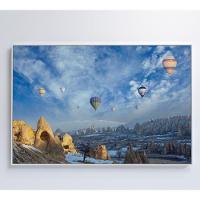 Quadro Balões 120x80 Cm Vidro Impresso - 2