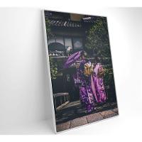 Quadro Kimono Japonês 2 40x60 Cm Tecido Canvas - 7