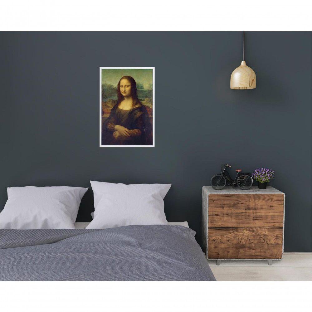 Quadro Clássico Monalisa 60x90 Cm Vidro Impresso - 2