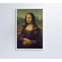 Quadro Clássico Monalisa 80x120 Cm Tecido Canvas - 5