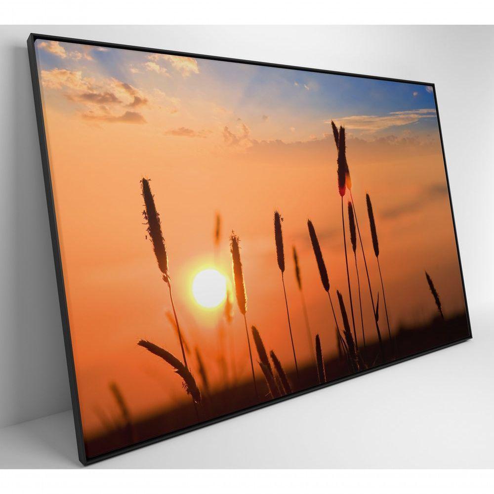 Quadro Por Do Sol 120x80 Cm Tecido Canvas - 4