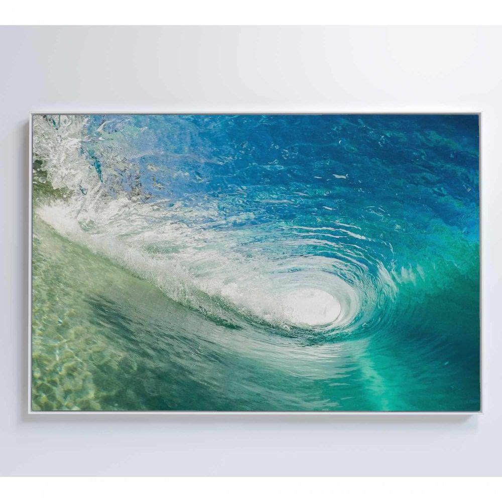 Quadro Ondas 120x80 Cm Tecido Canvas - 7