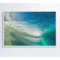 Quadro Ondas 120x80 Cm Tecido Canvas - 2