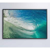 Quadro Ondas 120x80 Cm Tecido Canvas