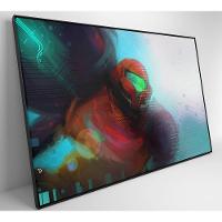 Quadro Jogo Super Metroid 120x80 Cm Tecido Canvas