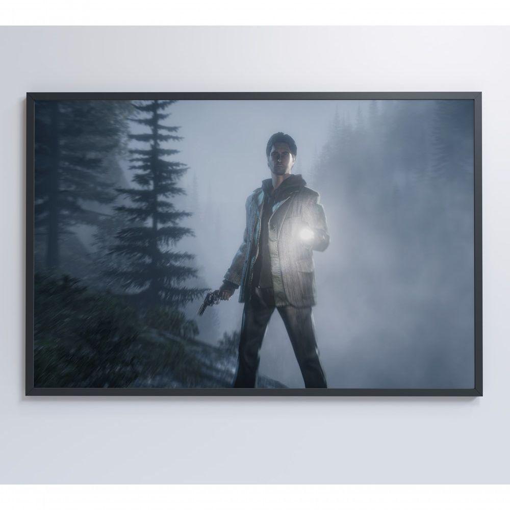 Quadro Jogo Resident Evil 90x60 Cm Tecido Canvas - 3
