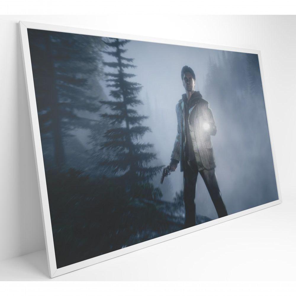 Quadro Jogo Resident Evil 90x60 Cm Tecido Canvas - 8