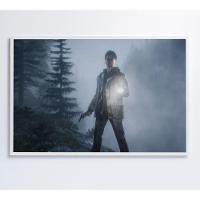 Quadro Jogo Resident Evil 90x60 Cm Tecido Canvas - 1