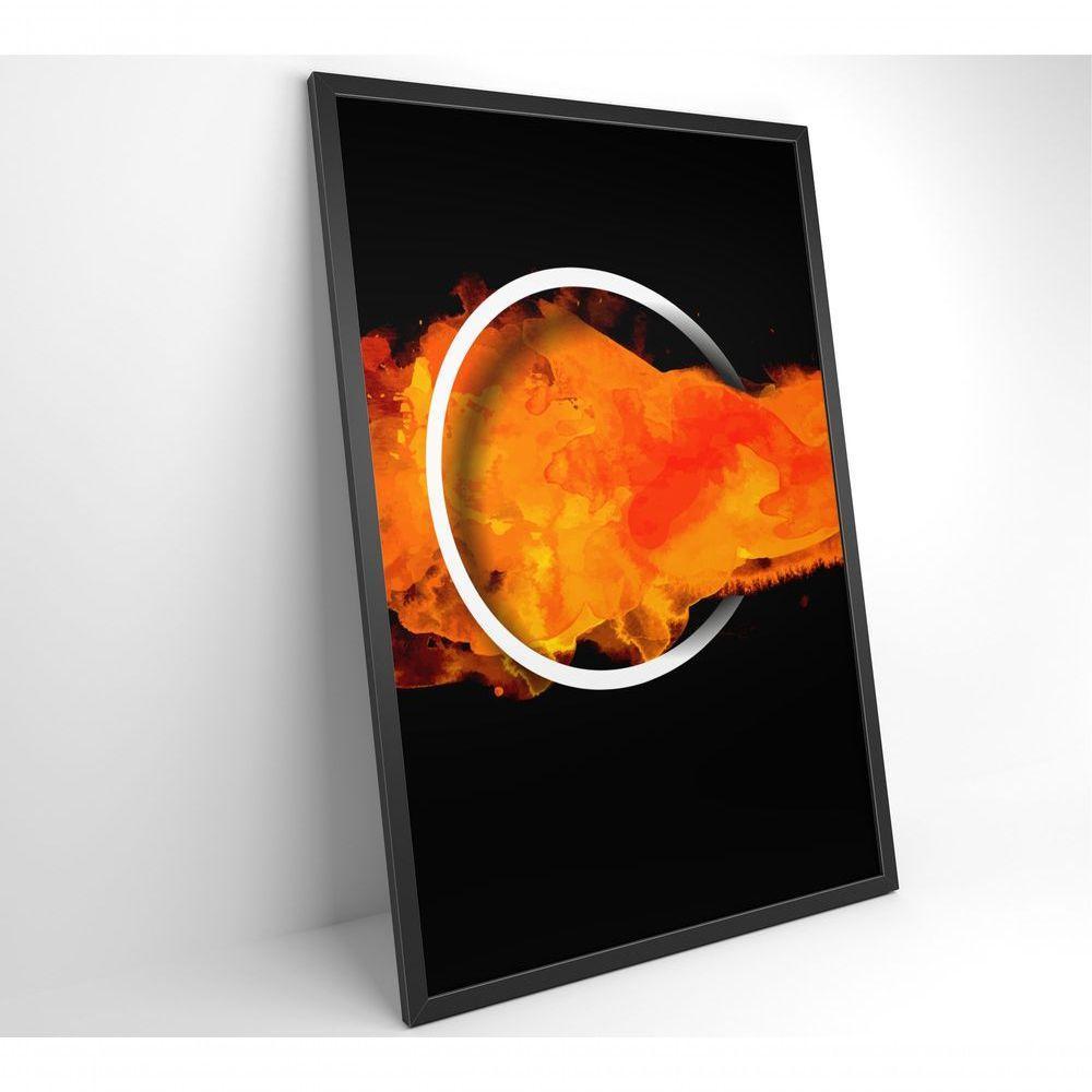 Quadro Circulo Playstation 90x60 Cm Tecido Canvas - 3