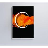 Quadro Circulo Playstation 90x60 Cm Tecido Canvas - 1