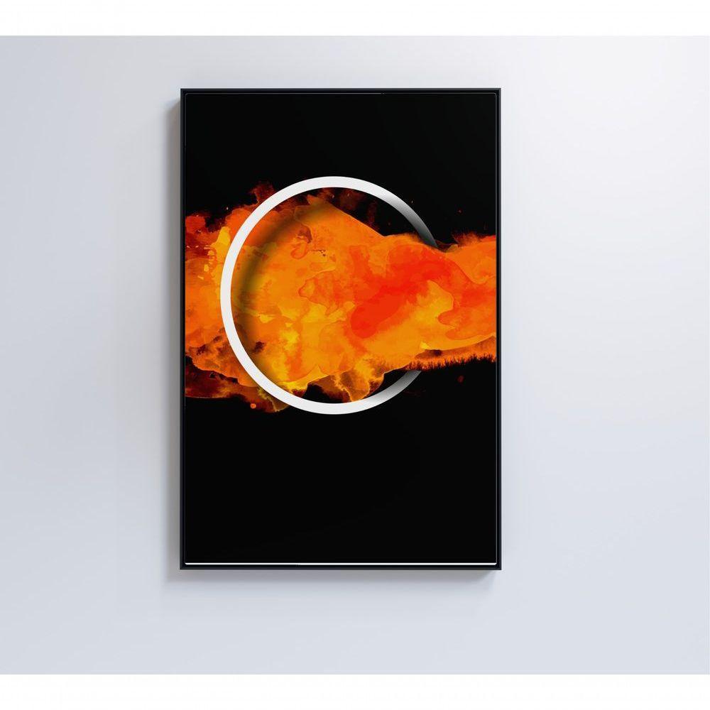 Quadro Circulo Playstation 60x40 Cm Tecido Canvas - 2