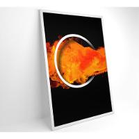 Quadro Circulo Playstation 120x80 Cm Tecido Canvas - 10