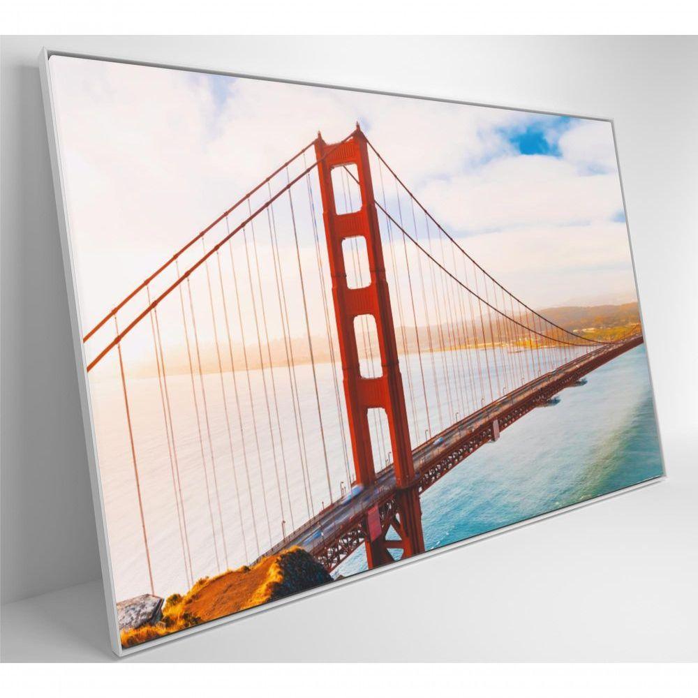 Quadro Ponte Golden Gate 120x80 Cm Tecido Canvas - 4