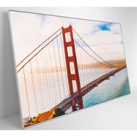 Quadro Ponte Golden Gate 120x80 Cm Tecido Canvas - 7