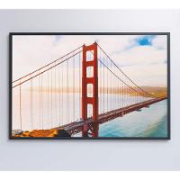 Quadro Ponte Golden Gate 90x60 Cm Tecido Canvas - 3