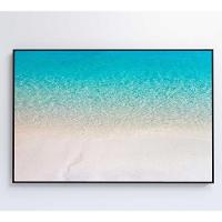 Quadro Mar Claro 120x80 Cm Tecido Canvas