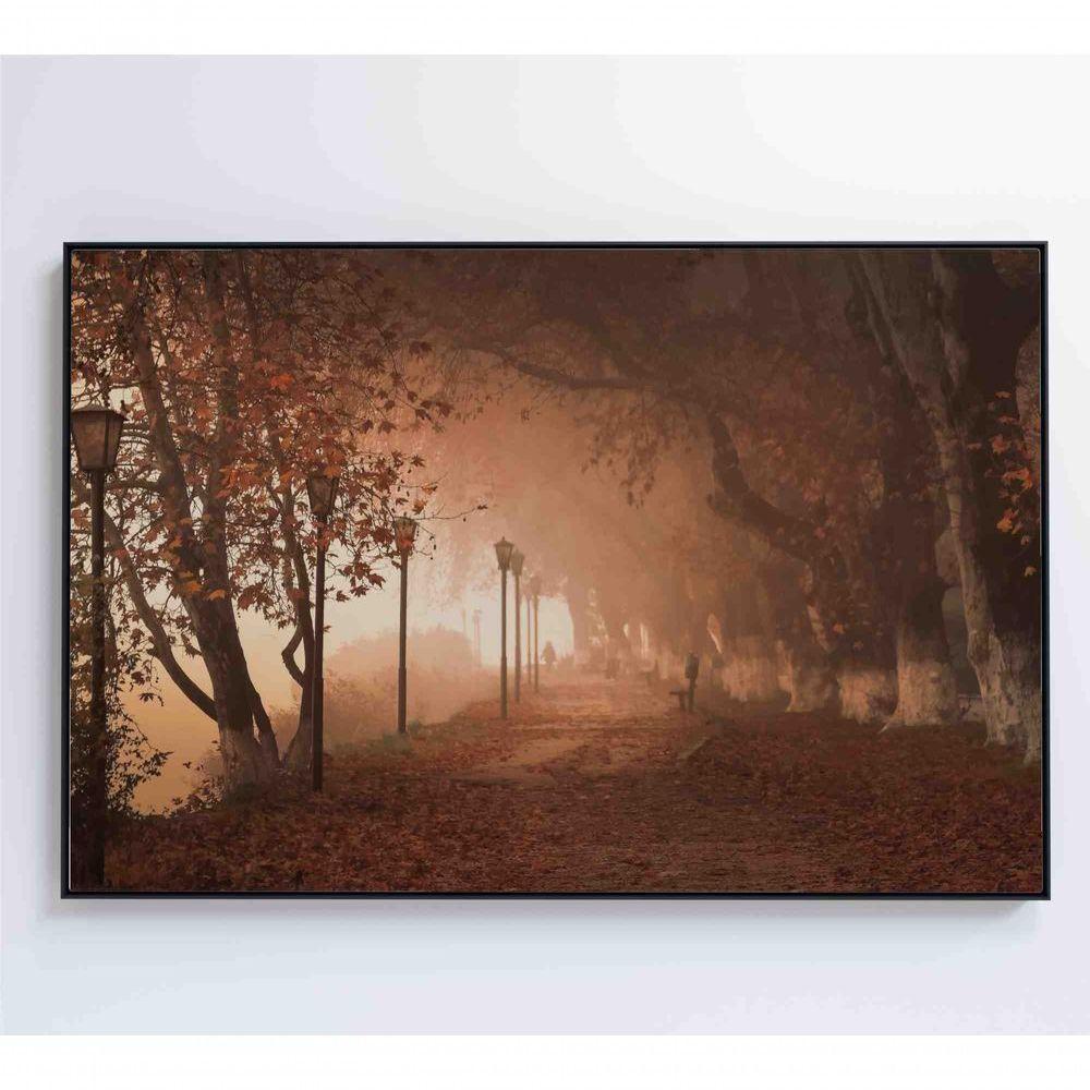 Quadro Bosque 120x80 Cm Tecido Canvas - 4