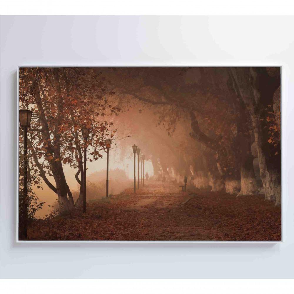 Quadro Bosque 120x80 Cm Tecido Canvas - 5