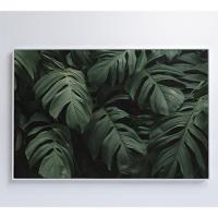 Quadro Folhas 120x80 Cm Adesivo Fotográfico - 2