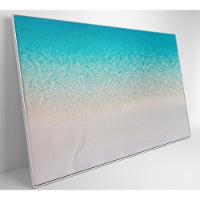 Quadro Mar Claro 60x40 Cm Tecido Canvas - 7