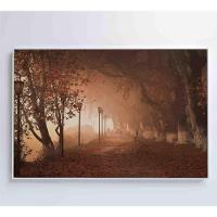 Quadro Bosque 90x60 Cm Tecido Canvas - 7