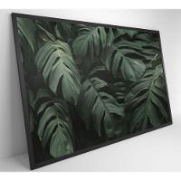 Quadro Folhas 60x40 Cm Vidro Impresso - 9
