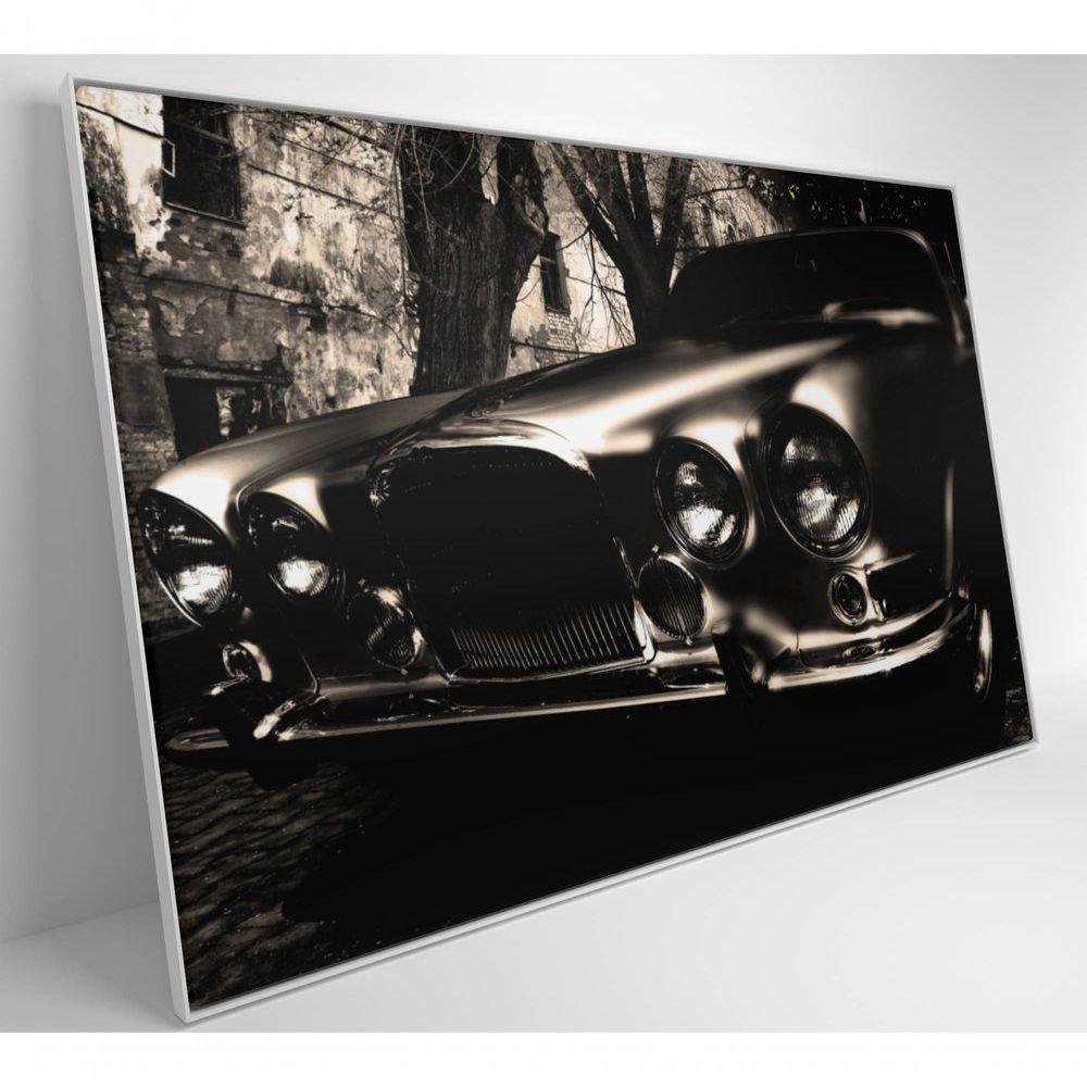 Quadro Carro Clássico 90x60 Cm Tecido Canvas - 7