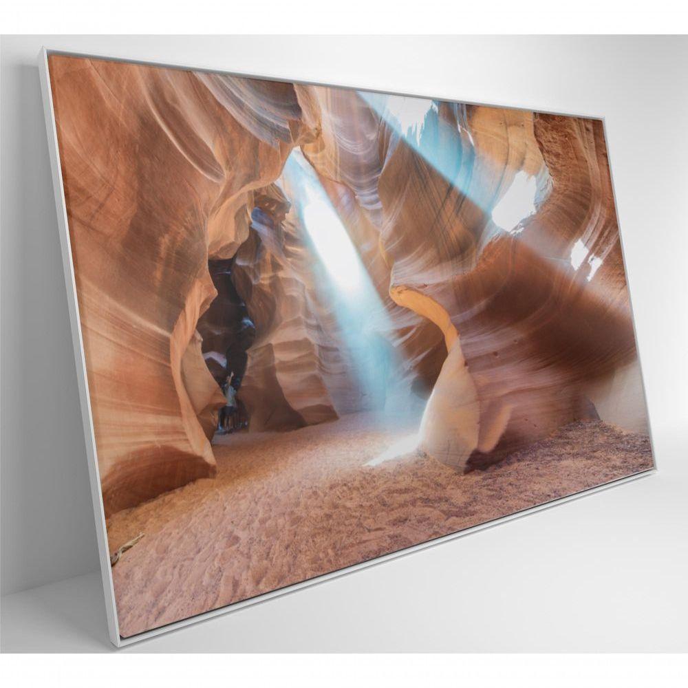 Quadro Labirintos Nas Rochas 120x80 Cm Tecido Canvas - 6